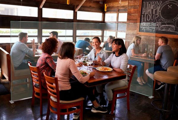 mamparas restaurantes