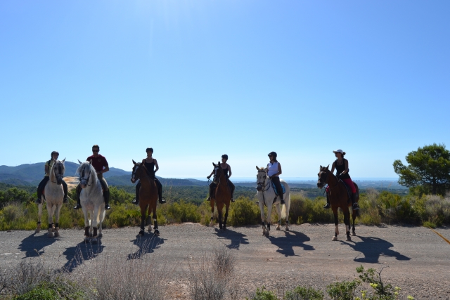montar a caballo en Valencia