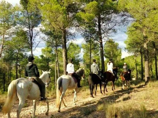 montar a caballo en Valencia